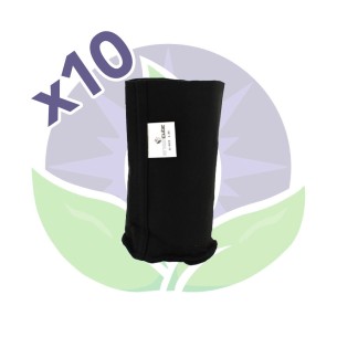 Lot 10 Pots textile 1,5L - 10 x 10 x 21cm - GreenCube