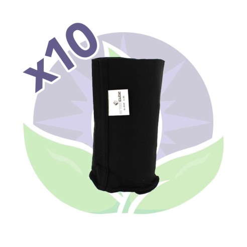 Set of 10 1.5L Textile Jars - 10 x 10 x 21cm - GreenCube