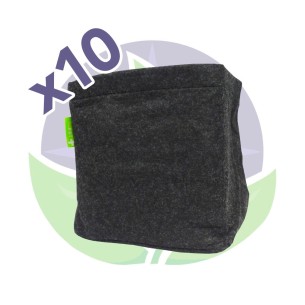Pack of 10 Propot textile pots 30L - GardenHighPro