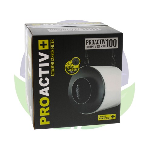 Filtre à charbon PROACTIV 100mm - 250m3/h - GARDEN HIGHPRO