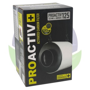 PROACTIV charcoal filter 125mm - 600m3/h - GARDEN HIGHPRO