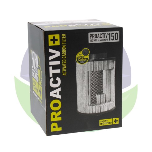 PROACTIV charcoal filter 150mm - 460m3/h - GARDEN HIGHPRO