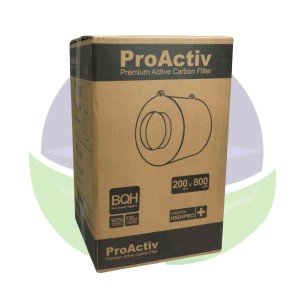 PROACTIV charcoal filter 150mm - 840m3/h - GARDEN HIGHPRO