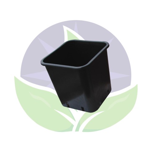 Plastic pot 2L - 13 x 13 x 17cm