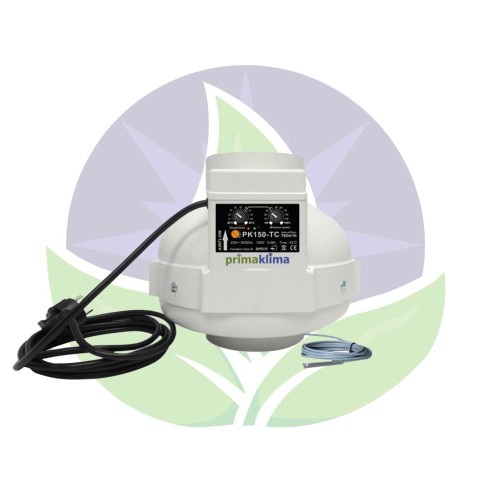 150mm - 760m³/h - PK150TC- Extracteur d'air - Thermo Contrôle - Prima Klima