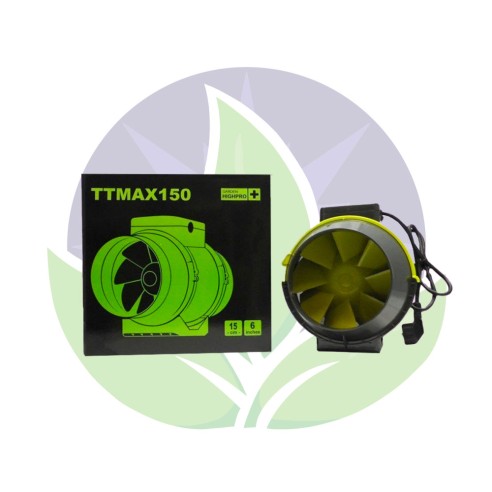 150mm - 405/520m³/h - Extracteur d'air - 2 vitesses - TTMax - Garden HighPro