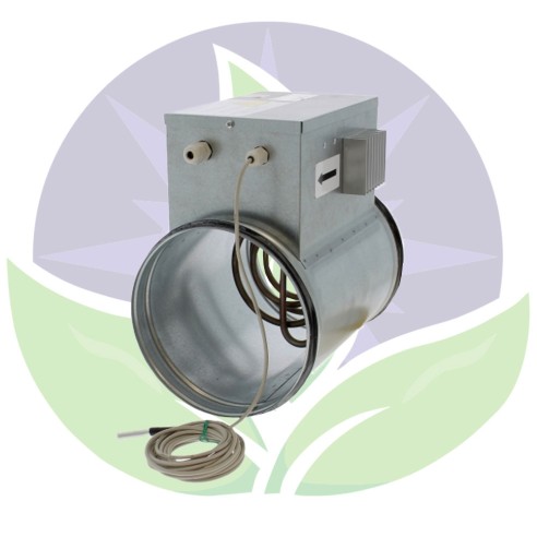 Chauffage de gaine - 200mm - 1200W - Thermostat intégré - VENTS