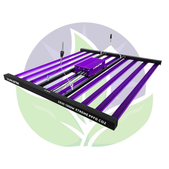 Zeus 1000W Xtreme PPFD CO2 - Multi-bar horticultural lighting - Lumatek