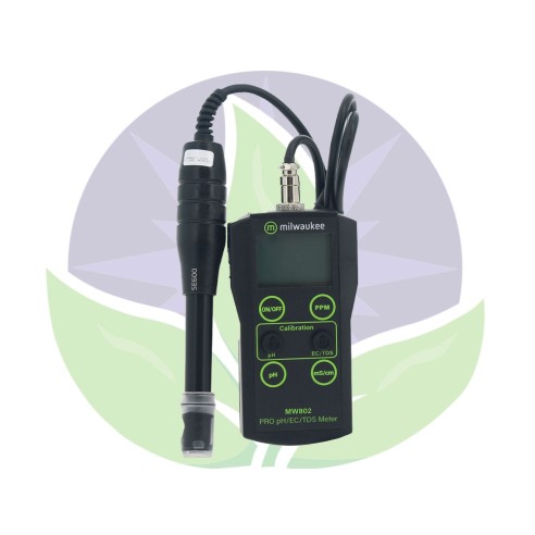 Portable pH/EC/TDS Combination Tester with Probe - MW802 - Milwaukee