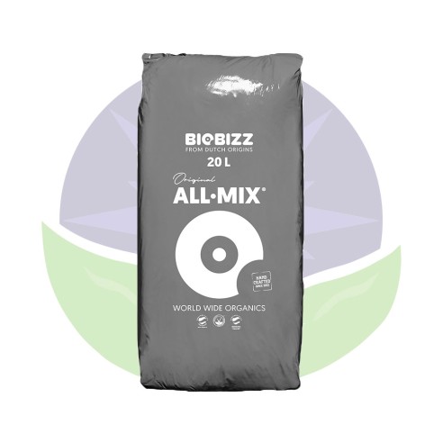 All-Mix - Bag of potting soil with complete mix in 20L and 50L - Biobizz