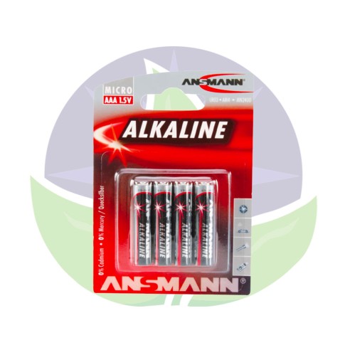 4 AAA LR03 batteries
