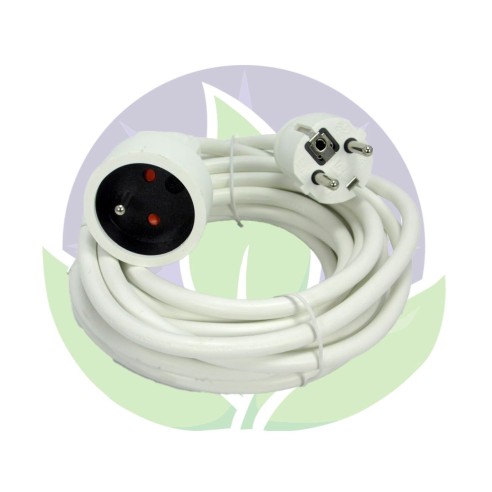 5m extension cable - White