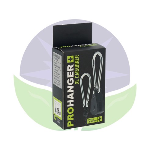 Système de suspension Prohanger XL - Carabiner - 68 kg Max - GardenHighPro