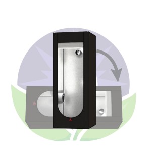 Hydro Shoot 60 - 60x60x158cm - Grow box - Secret Jardin 2