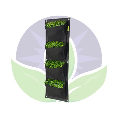 Wall pot 4 pots - 30cm x 100 cm - Garden Highpro