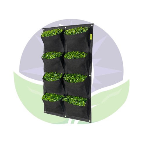 Wall Pot 8 pots - 60 cm x 100 cm - Garden Highpro