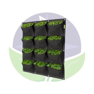 Wall Pot 12 pots - 90 cm x 100 cm - Garden Highpro