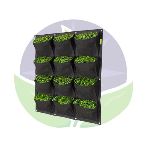 Wall Pot 12 pots - 90 cm x 100 cm - Garden Highpro